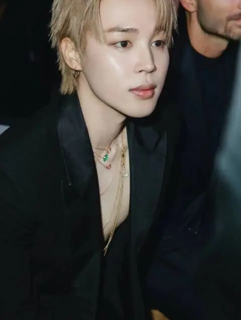 Jimin Dior秀场现场图