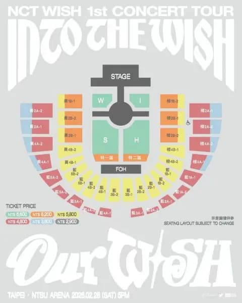 NCT WISH演唱会海报