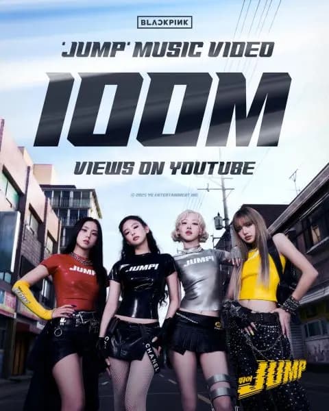 BLACKPINK Facebook官方图片 JUMP单曲及巡演回顾