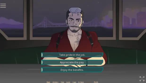 视觉小说《爱或死》的封面图