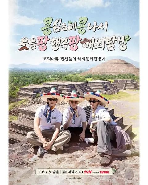 tvN《豆豆笑笑》海報圖源