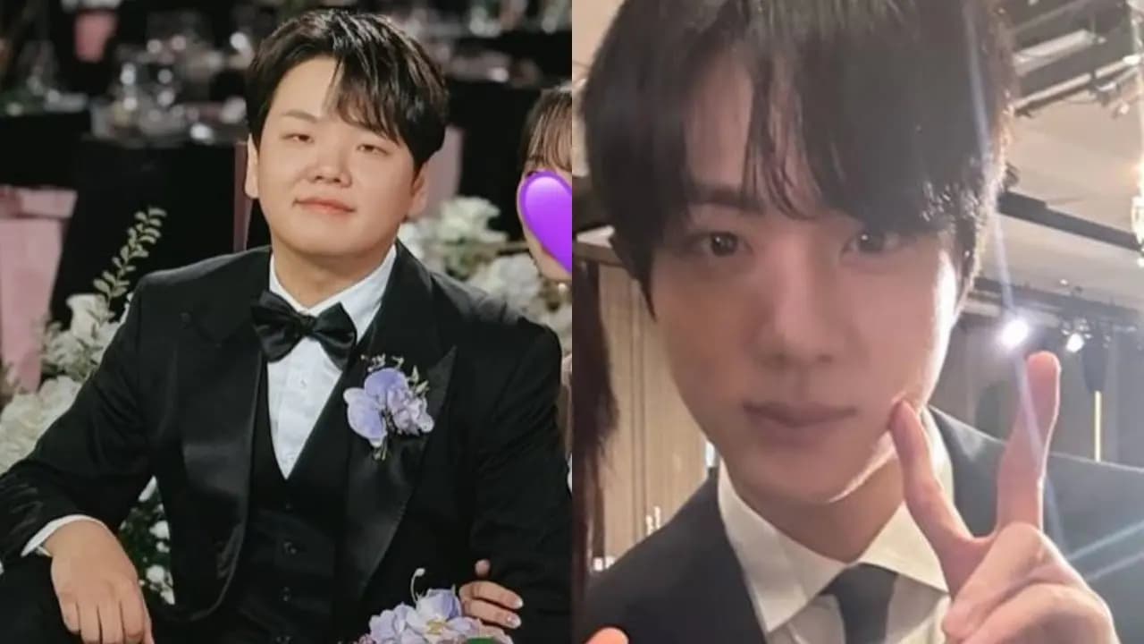 帥過新郎?BTS Jin現身郭Tube婚禮:賓客全變粉絲!整場焦點都在他身上