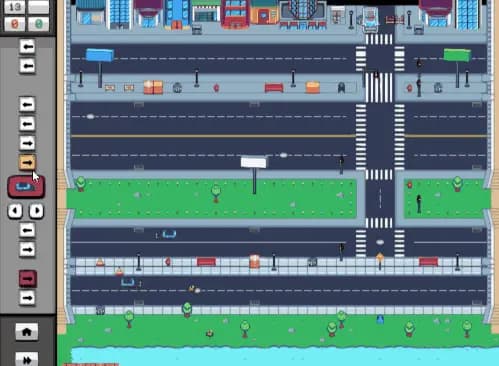 No* Animal Crossing《小动物过马路》游戏画面