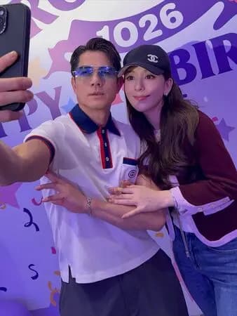 郭富城生日派對現場溫馨布置