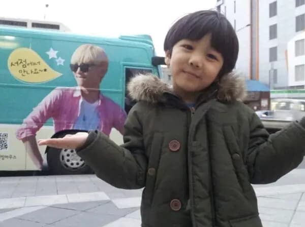 鄭佑根參加《Hello Baby》時期與近期對比照