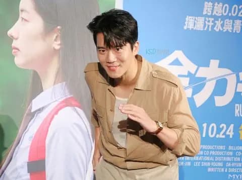 《全力奔跑》拍攝訓練照片