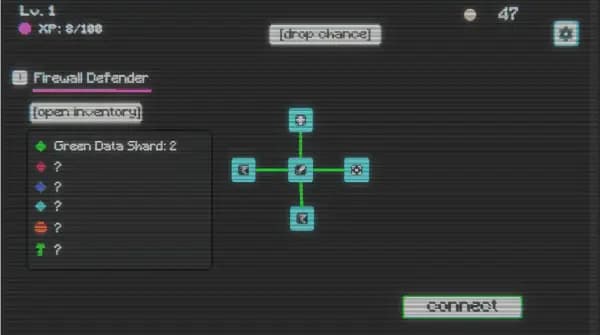 Cyber Shard Clicker - Demo游戏画面