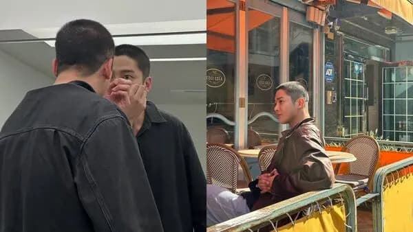 韓星路雲入伍當天照片,翻攝自Instagram帳號ewsbdi