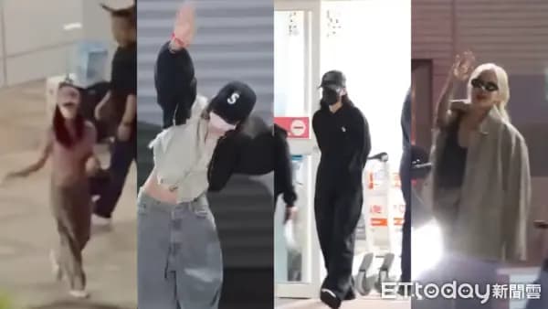 獨家/BLACKPINK今晚光速離台!再派專機接送 保姆車維安坐鎮