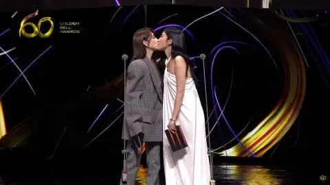 金钟奖柯佳嬿杨谨华最佳女主角入围吻戏截图,韩国X平台爆红