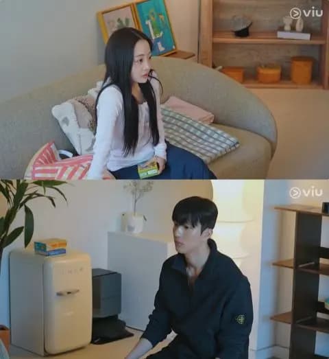 换乘恋爱4有植敏京私下尴尬谈话图源Viu