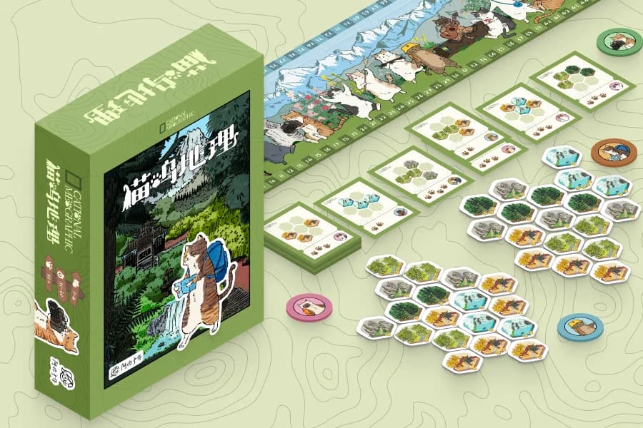 《猫呜地理》游戏场景展示