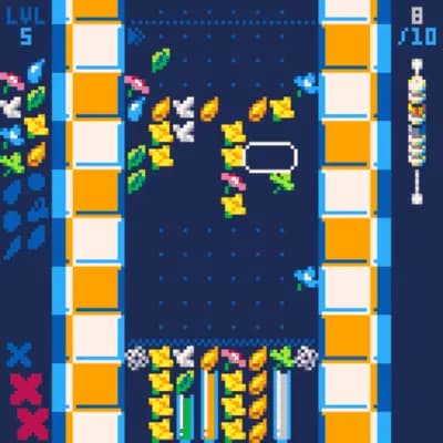 像素艺术游戏《小小药师》的宣传图