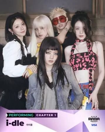 2025 MAMA AWARDS邀请众多K-POP大咖到场的宣传图片