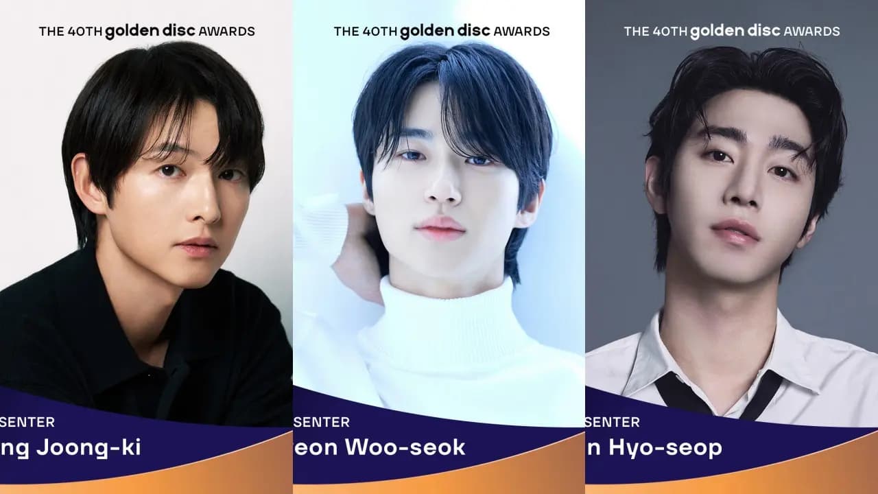 宋仲基、邊佑錫、安孝燮齊聚台北大巨蛋!確定擔任「第40屆金唱片頒獎典禮」頒獎嘉賓