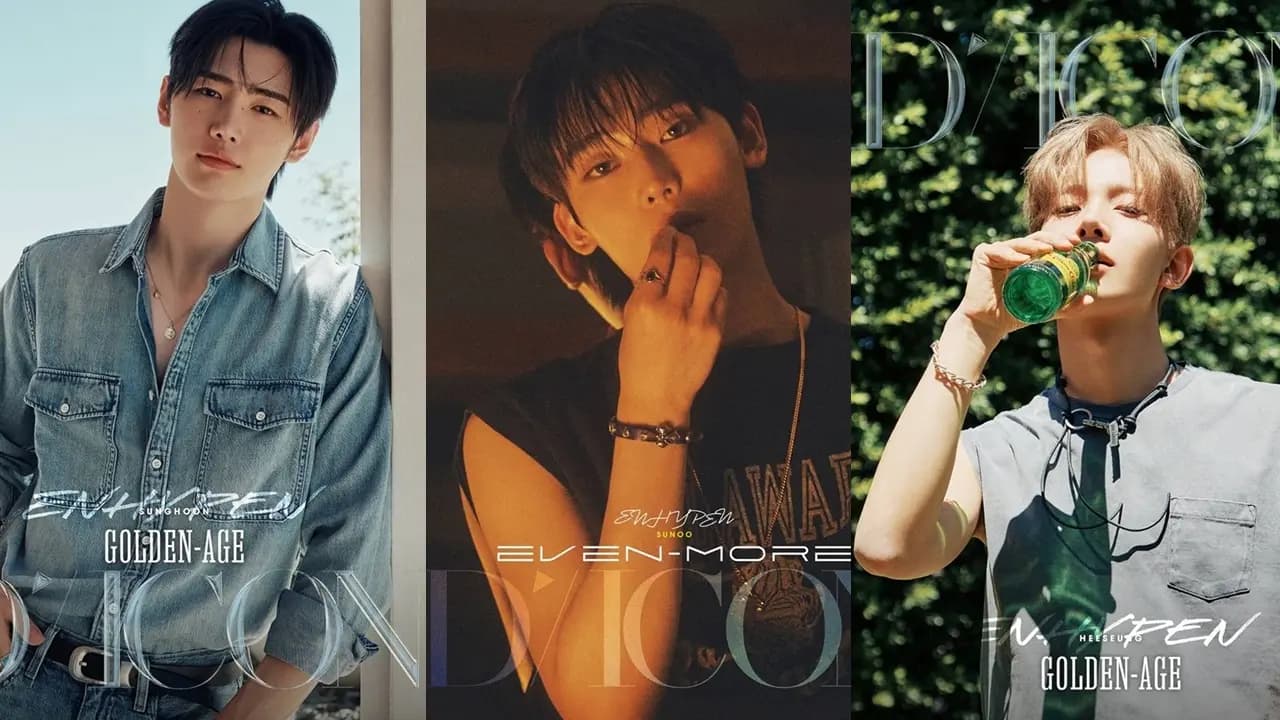 ENHYPEN「出道5週年」洛杉磯特別寫真公開,展現成員們在白晝與黑夜的閃耀時光!