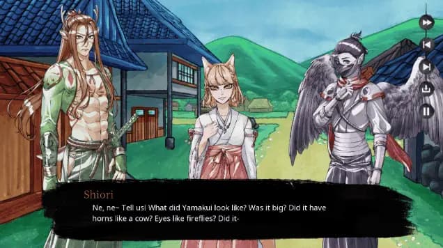 《鬼之岛》游戏角色图