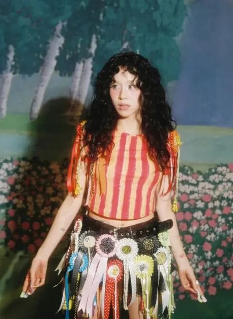 TWICE成员彩瑛的照片,图片来源为IG账号@chaeyo.0