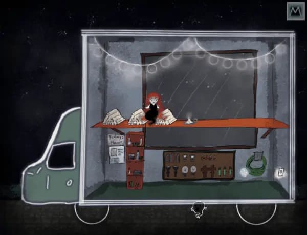 《鬼秘行动》手绘风格画面