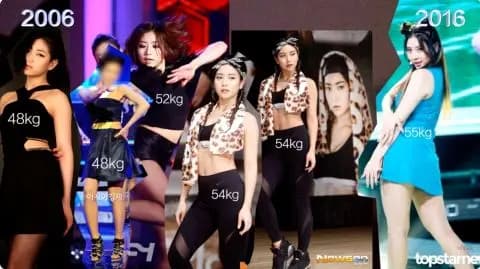 YouTube截图展示K-pop练习生体重地狱与身体崩溃,少女们为出道忍饥挨饿