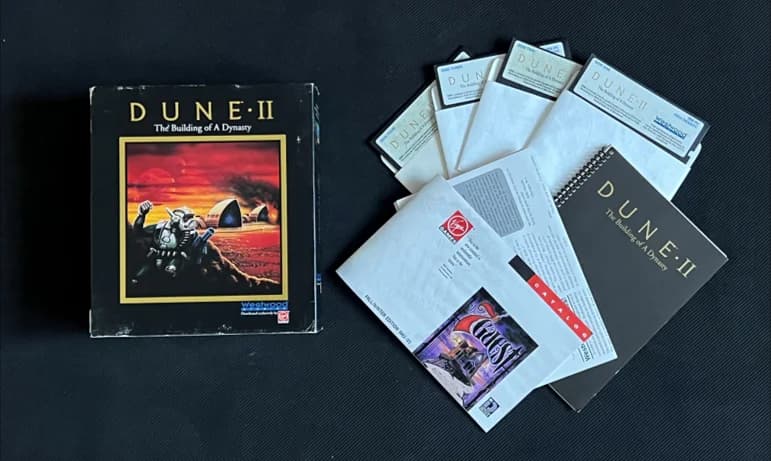 《沙丘2》美版五寸盘版本实物藏品(路行己收藏)