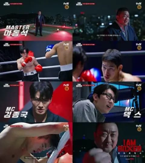 tvN《我是拳擊手》MC陣容圖片