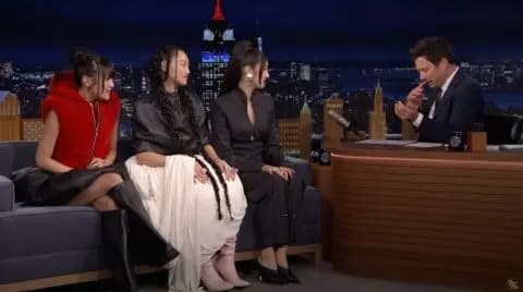 NBC Kpop猎魔女团节目画面