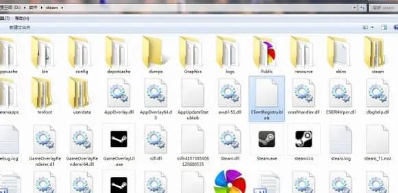 Steam平台设置界面截图