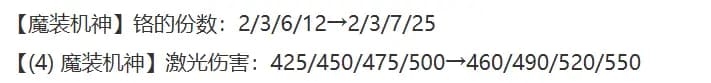 3星魔神单位与铬数量提升的属性面板特写