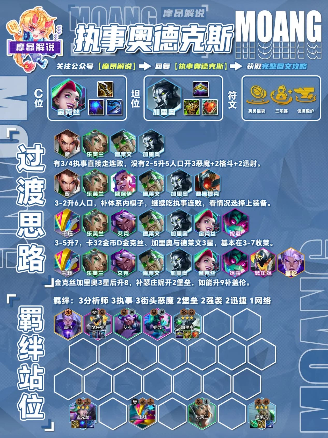 阵容码获取途径和公众号二维码展示图片