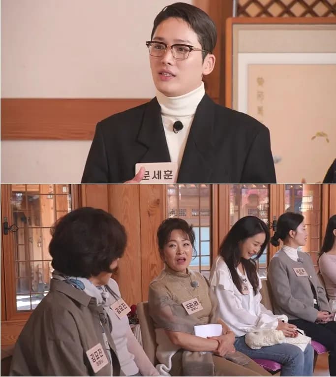 合宿相亲节目中男嘉宾自我介绍环节,妈妈们对律师职业表现出浓厚兴趣