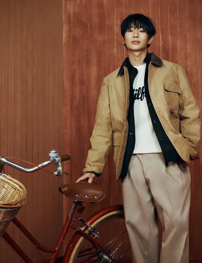 丁海寅演绎打破冬季刻板印象的自由风格