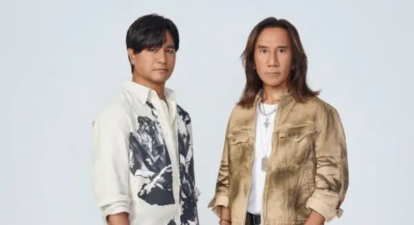 动力火车宣布5月台北小巨蛋开唱,两位成员身着深色西装帅气亮相