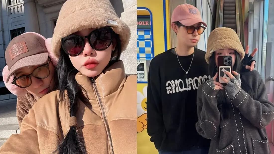 李玉璽與許允樂去年12月公開結婚喜訊合照