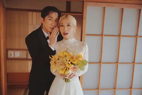 陳漢典與Lulu相約日本拍攝浪漫婚紗