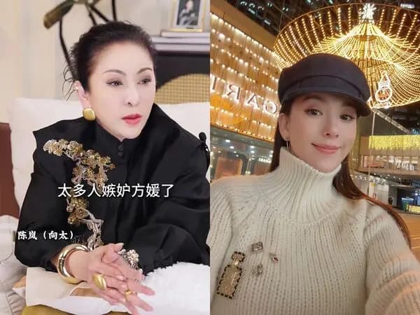 向太陳嵐拍片談論撈女話題並為天王嫂方媛抱不平