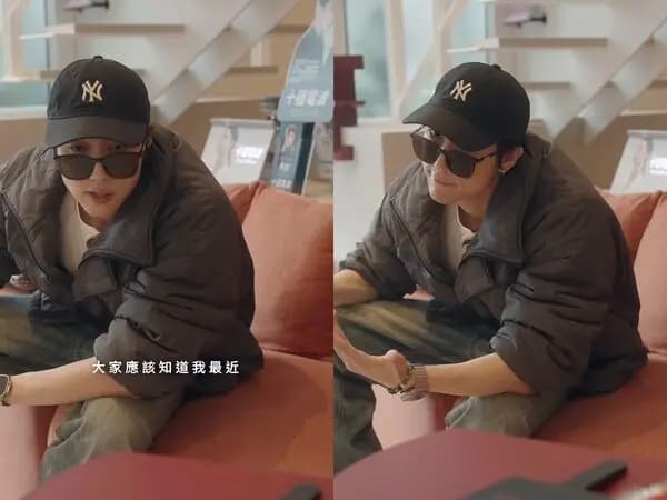 范姜彥豐影片中面露難色提及近期狀況,隨後分享醫美保養心得